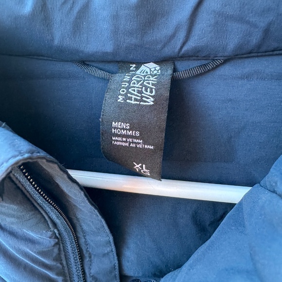 Mountain Hardware men’s Stretch Down jacket-XL dark blue - Picture 4 of 6